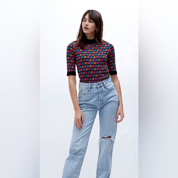 Free People Winter Warmer Floral Bodysuit (Size XS) - Picture 2 of 9